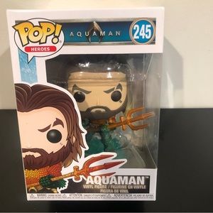 Funko Pop Figure DC Aquaman Jason Momoa 245. NIB